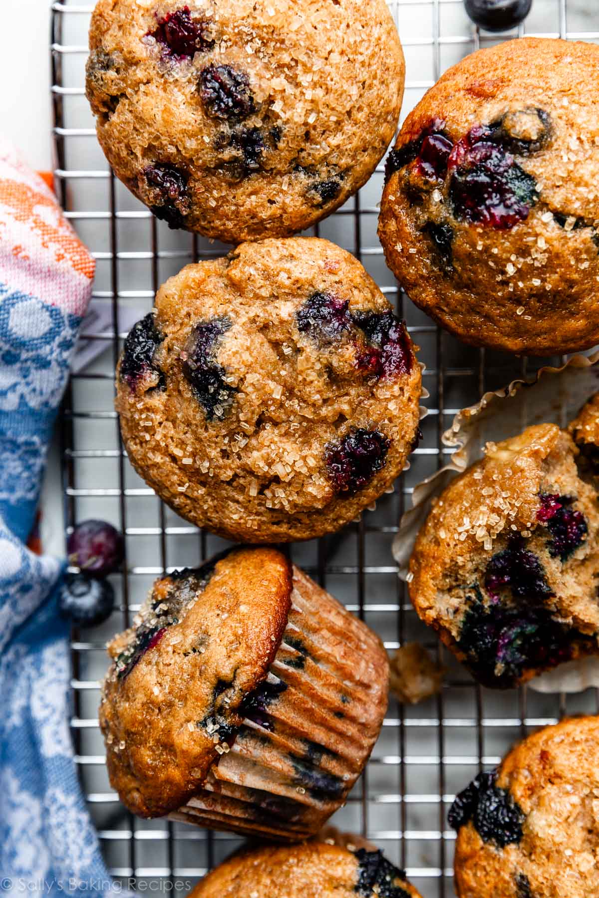 Banana Blueberry Muffins