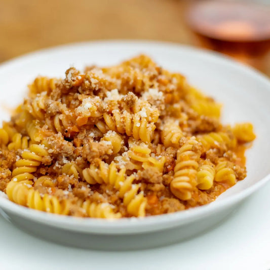 Fusilli with Turkey Bolognese-2 servings