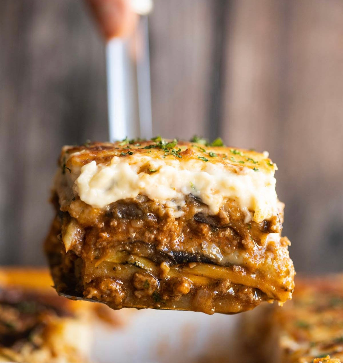 Family Traditional Greek Moussaka