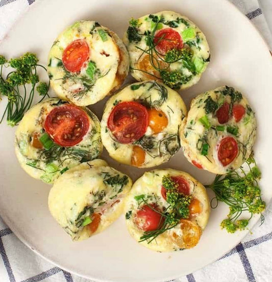 6 Individual Egg Frittatas