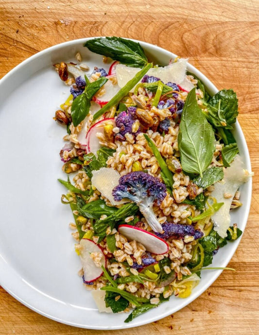 Spring Farro Salad