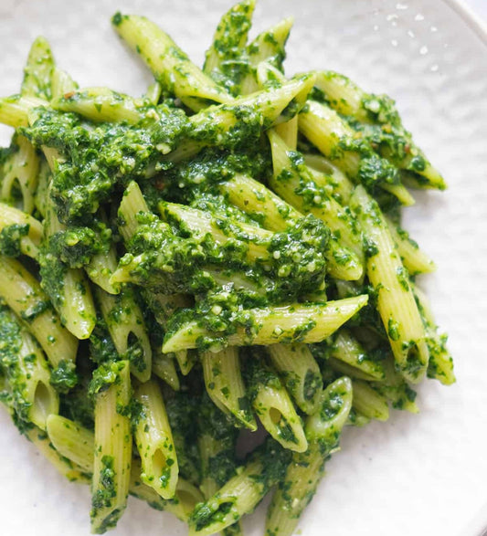 Pasta with Spinach Pesto