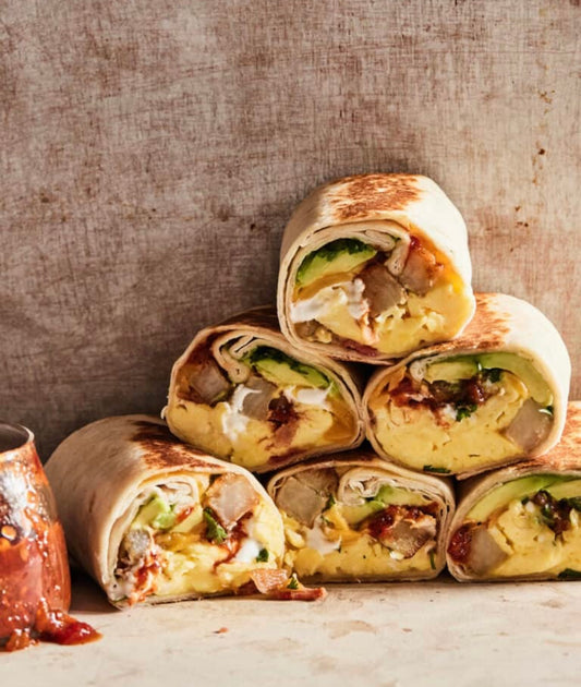 2 Breakfast Burritos
