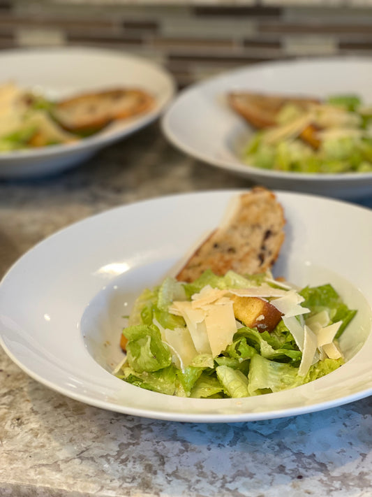 Classic Caesar Salad w/Cornbread Croutons